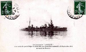 CUIRASSIER LIBERTE A ALGER - 1911